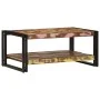 Mesa de centro multicolor 90x50x38 cm madera maciza reciclada de , Mesas de centro - Ref: Foro24-4102717, Precio: 115,39 €, D...