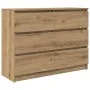 Aparador Artisan Roble 100x35x76 cm Madera de ingeniería de , Aparadores - Ref: Foro24-3328506, Precio: 143,77 €, Descuento: %