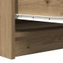 Aparador Artisan Roble 100x35x76 cm Madera de ingeniería de , Aparadores - Ref: Foro24-3328506, Precio: 143,77 €, Descuento: %