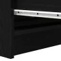 Aparador de madera de roble negro 80x35x99 cm de , Aparadores - Ref: Foro24-3328481, Precio: 133,96 €, Descuento: %