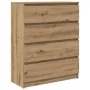 Aparador Artisan Roble 80x35x99 cm Madera de ingeniería de , Aparadores - Ref: Foro24-3328488, Precio: 130,84 €, Descuento: %
