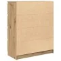 Aparador Artisan Roble 80x35x99 cm Madera de ingeniería de , Aparadores - Ref: Foro24-3328488, Precio: 130,84 €, Descuento: %