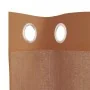 Cortinas de gasa con ojales 2 uds terracota by , Curtains and curtains - Ref: Foro24-4102142, Price: 16,17 €, Discount: %