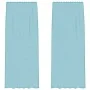 Cortinas de gasa con bolsillos para varillas 2 uds. turquesa by , Curtains and curtains - Ref: Foro24-4102238, Price: 13,99 €...