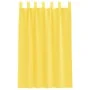 Cortinas de gasa con trabillas 2 uds amarillo 140x175 cm by , Curtains and curtains - Ref: Foro24-4102317, Price: 14,56 €, Di...