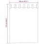 Cortinas de gasa con trabillas 2 uds amarillo 140x175 cm by , Curtains and curtains - Ref: Foro24-4102317, Price: 14,56 €, Di...