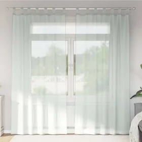 Cortinas de gasa con trabillas 2 uds gris claro 140x245 cm by , Curtains and curtains - Ref: Foro24-4102299, Price: 14,92 €, ...