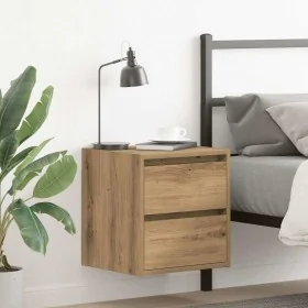 Mesitas de noche de pared 2 uds roble artisan 38x34x40 cm von , Nachttische - Ref: Foro24-861264, Preis: 84,49 €, Rabatt: %