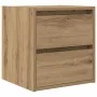 Mesitas de noche de pared 2 uds roble artisan 38x34x40 cm by , Nightstands - Ref: Foro24-861264, Price: 84,49 €, Discount: %