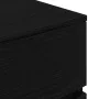 Mesillas de noche con 3 cajones 2 uds. Negro 39x35x65 cm de , Mesitas de noche - Ref: Foro24-861340, Precio: 113,56 €, Descue...