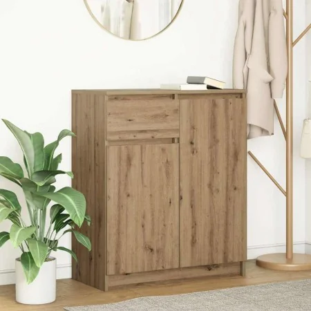 Aparador con cajón roble artesanal 71x35x84cm madera ingeniería de , Aparadores - Ref: Foro24-861597, Precio: 88,54 €, Descue...