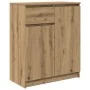 Aparador con cajón roble artesanal 71x35x84cm madera ingeniería de , Aparadores - Ref: Foro24-861597, Precio: 88,54 €, Descue...
