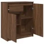 Aparador con cajón roble marrón 71x35x84 cm madera ingeniería de , Aparadores - Ref: Foro24-861595, Precio: 88,41 €, Descuent...