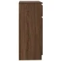 Aparador con cajón roble marrón 71x35x84 cm madera ingeniería de , Aparadores - Ref: Foro24-861595, Precio: 88,41 €, Descuent...