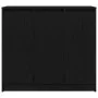 Aparador de madera de roble negro 85x34x76 cm de , Aparadores - Ref: Foro24-861626, Precio: 94,02 €, Descuento: %