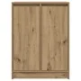 Aparador Artisan Roble 57x34x76 cm Madera de ingeniería de , Aparadores - Ref: Foro24-861624, Precio: 70,16 €, Descuento: %