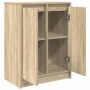 Aparador madera ingeniería roble Sonoma 57x34x76 cm de , Aparadores - Ref: Foro24-861618, Precio: 70,16 €, Descuento: %