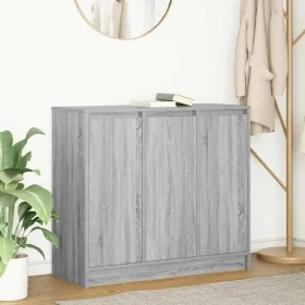 Aparador Sonoma gris 85x34x76 cm madera de ingeniería de , Aparadores - Ref: Foro24-861630, Precio: 91,52 €, Descuento: %