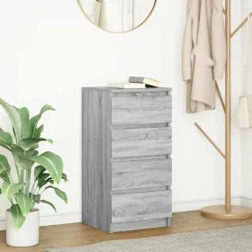 Aparador Sonoma gris 37,5x35x76 cm madera de ingeniería de , Aparadores - Ref: Foro24-861756, Precio: 75,08 €, Descuento: %