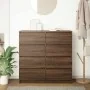 Aparador roble marrón 100x35x99 cm madera de ingeniería de , Aparadores - Ref: Foro24-3328495, Precio: 166,81 €, Descuento: %