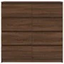 Aparador roble marrón 100x35x99 cm madera de ingeniería de , Aparadores - Ref: Foro24-3328495, Precio: 166,81 €, Descuento: %