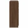 Aparador roble marrón 100x35x99 cm madera de ingeniería de , Aparadores - Ref: Foro24-3328495, Precio: 166,81 €, Descuento: %