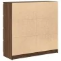 Aparador roble marrón 100x35x99 cm madera de ingeniería de , Aparadores - Ref: Foro24-3328495, Precio: 166,81 €, Descuento: %