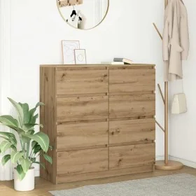 Aparador Artisan Roble 100x35x99 cm Madera de ingeniería de , Aparadores - Ref: Foro24-3328497, Precio: 161,73 €, Descuento: %