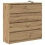 Aparador Artisan Roble 100x35x99 cm Madera de ingeniería de , Aparadores - Ref: Foro24-3328497, Precio: 161,73 €, Descuento: %