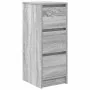 Aparador Sonoma gris 29,5x34x76 cm madera de ingeniería de , Aparadores - Ref: Foro24-861639, Precio: 62,76 €, Descuento: %