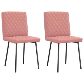 Sillas de comedor 2 unidades cuero sintético rosa von , Essstühle - Ref: Foro24-4101120, Preis: 87,17 €, Rabatt: %
