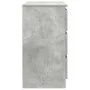 Aparador con cajón gris hormigón 71x35x65 cm madera ingeniería de , Aparadores - Ref: Foro24-861574, Precio: 80,91 €, Descuen...
