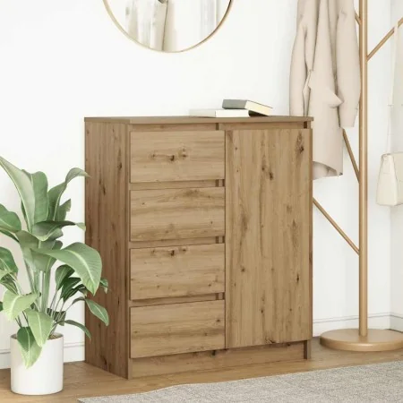Aparador con cajones roble artisan 71x35x84cm madera ingeniería de , Aparadores - Ref: Foro24-861588, Precio: 99,33 €, Descue...