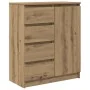 Aparador con cajones roble artisan 71x35x84cm madera ingeniería de , Aparadores - Ref: Foro24-861588, Precio: 99,33 €, Descue...