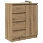 Aparador con cajones roble artisan 71x35x84cm madera ingeniería de , Aparadores - Ref: Foro24-861588, Precio: 99,33 €, Descue...