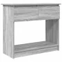 Mesa consola con cajones Sonoma gris 85,5x38,5x74,5 cm de , Mesas auxiliares - Ref: Foro24-861396, Precio: 78,99 €, Descuento: %