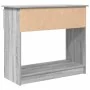 Mesa consola con cajones Sonoma gris 85,5x38,5x74,5 cm de , Mesas auxiliares - Ref: Foro24-861396, Precio: 78,99 €, Descuento: %
