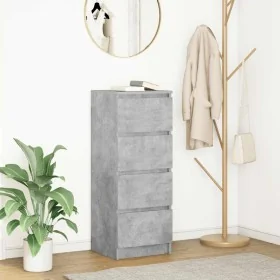 Aparador contrachapada gris 37,5x35x76 cm madera ingeniería de , Aparadores - Ref: Foro24-861700, Precio: 76,40 €, Descuento: %