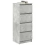 Aparador contrachapada gris 37,5x35x76 cm madera ingeniería de , Aparadores - Ref: Foro24-861700, Precio: 76,40 €, Descuento: %