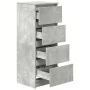 Aparador contrachapada gris 37,5x35x76 cm madera ingeniería de , Aparadores - Ref: Foro24-861700, Precio: 76,40 €, Descuento: %
