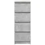 Aparador contrachapada gris 37,5x35x76 cm madera ingeniería de , Aparadores - Ref: Foro24-861700, Precio: 76,40 €, Descuento: %