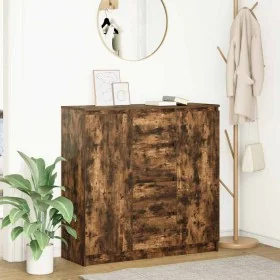 Aparador con cajones roble ahumado 100,5x35x98,5 cm von , Sideboards - Ref: Foro24-3328457, Preis: 156,79 €, Rabatt: %