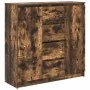 Aparador con cajones roble ahumado 100,5x35x98,5 cm de , Aparadores - Ref: Foro24-3328457, Precio: 156,79 €, Descuento: %