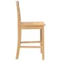 Taburetes de bar 2 uds madera maciza natural caucho de , Taburetes de cocina - Ref: Foro24-4102540, Precio: 130,35 €, Descuen...