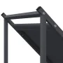 Leñero antracita 70x43x34,5 cm Acero laminado en frío de , Bolsas y soportes de leña - Ref: Foro24-864175, Precio: 58,18 €, D...