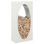 Leñero blanco 50x23x100 cm Acero laminado en frío de , Bolsas y soportes de leña - Ref: Foro24-864182, Precio: 90,52 €, Descu...