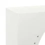Leñero blanco 50x23x100 cm Acero laminado en frío de , Bolsas y soportes de leña - Ref: Foro24-864182, Precio: 90,52 €, Descu...