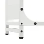 Leñero blanco 90x28x65 cm Acero laminado en frío de , Bolsas y soportes de leña - Ref: Foro24-864204, Precio: 61,19 €, Descue...
