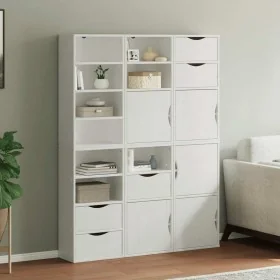 Armarios auxiliares 6 uds "ODDA" blanco 40x24x79 cm madera pino von , Sideboards - Ref: Foro24-3365355, Preis: 328,38 €, Raba...