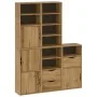 Armarios auxiliares 5 uds "ODDA" 40x24x79 cm Madera maciza pino by , Sideboards - Ref: Foro24-3365360, Price: 256,08 €, Disco...